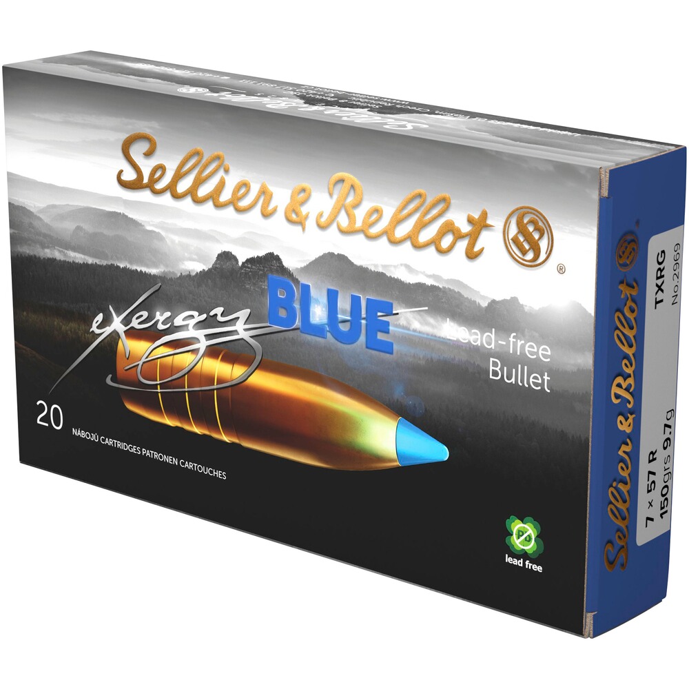 7 x 57 R TXRG blue 150grs.