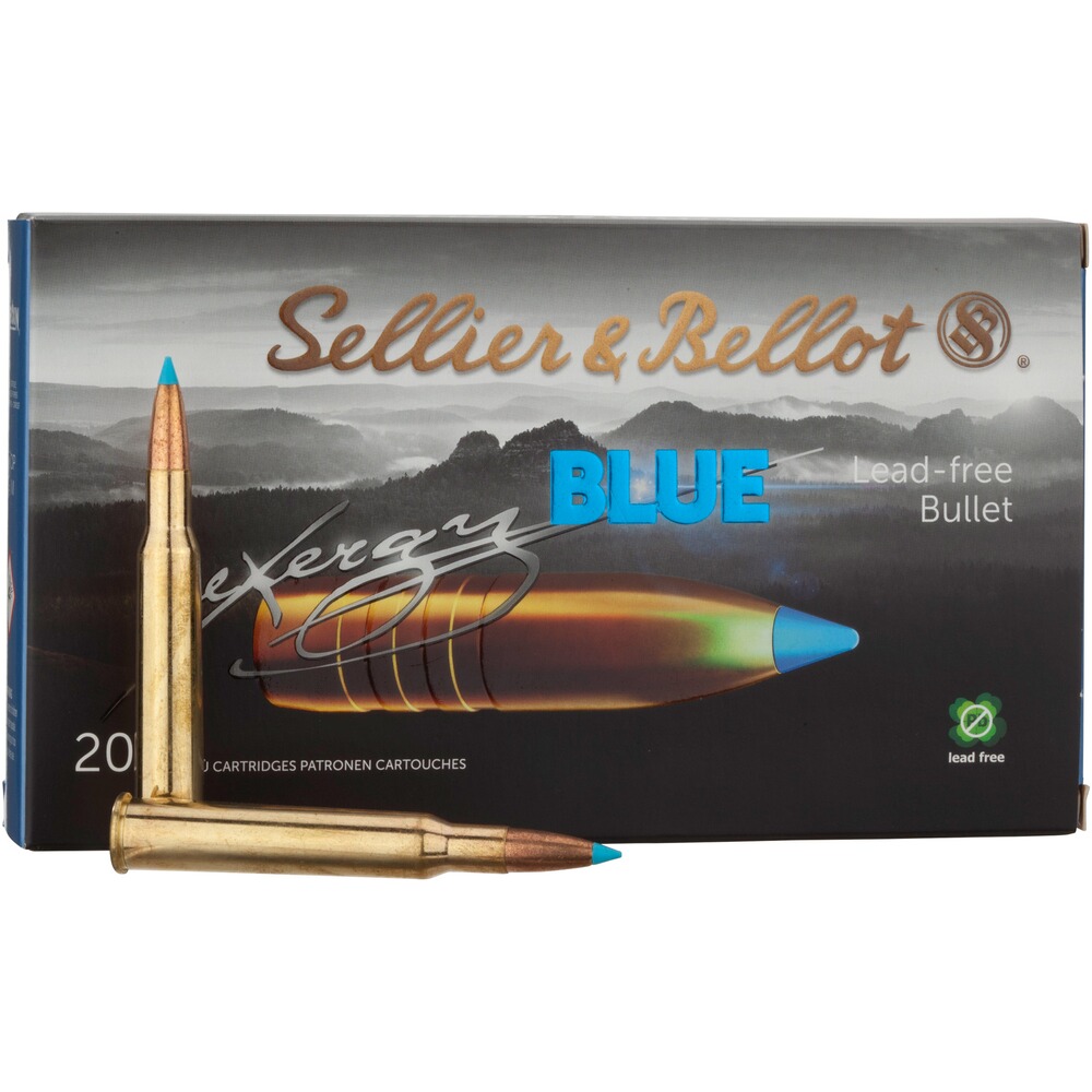 7x65 R TXRG blue 150grs., Sellier & Bellot
