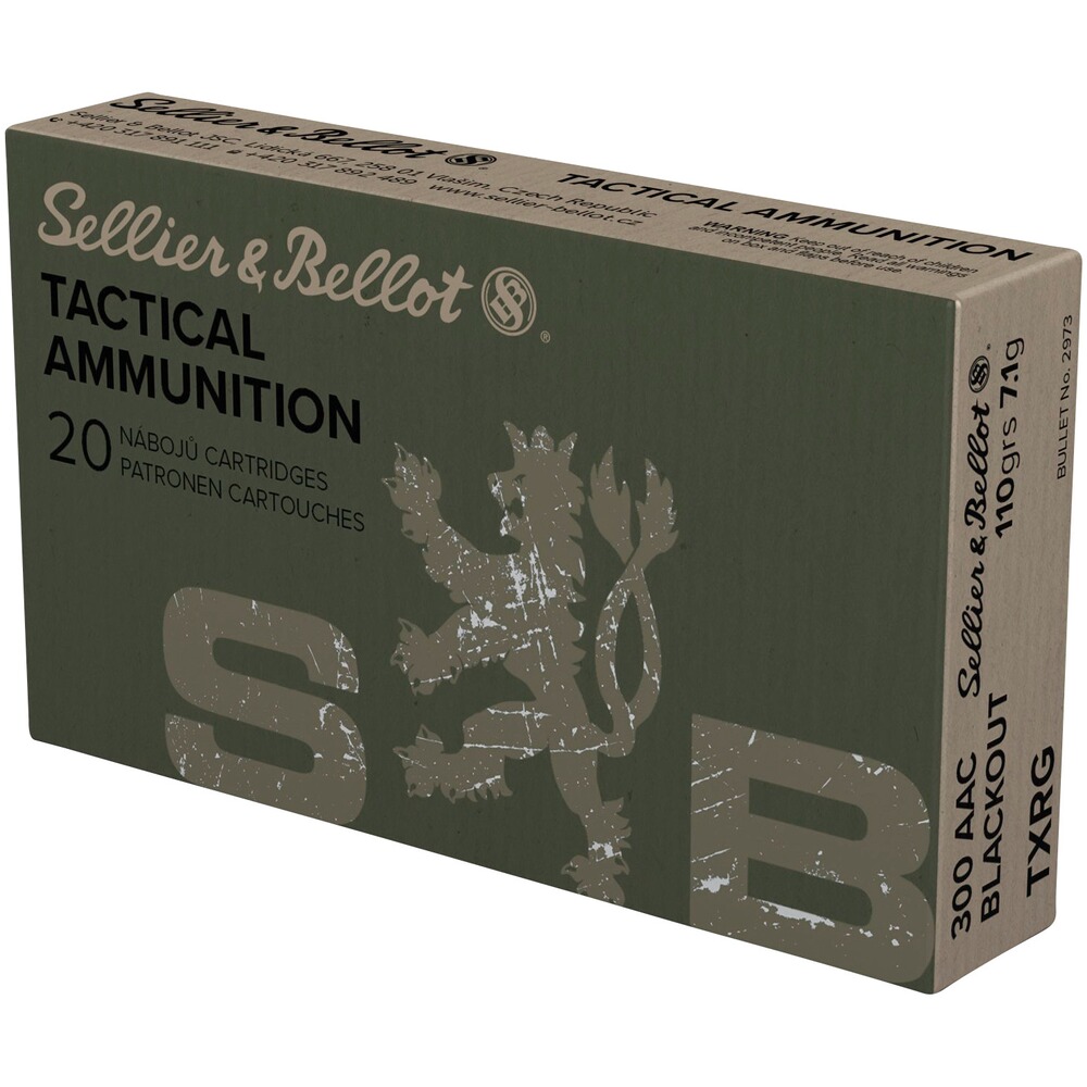 .300 Blackout TXRG blue 7,1g/110grs. sans plomb