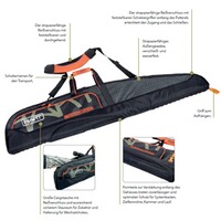 Fourreau pour arme longue Rest Rifle Softcase, Hart