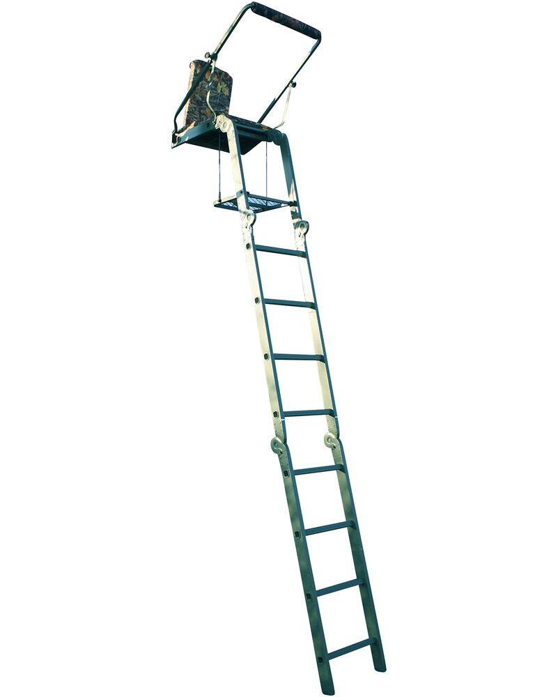Siège échelle d'affût pliable aluminium