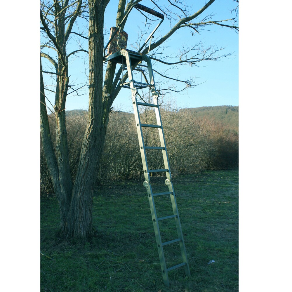 Siège échelle d'affût pliable aluminium