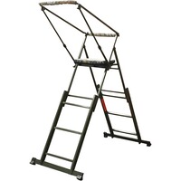 Chaise d’affût en aluminium avec rallonges