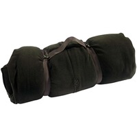 Sac d'affût en loden avec doublure en fausse fourrure, Rascher