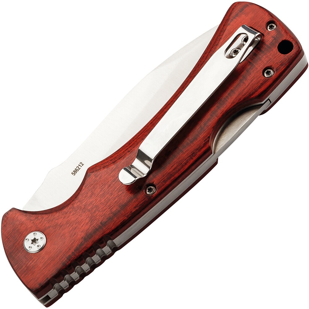 Couteau de poche en bois de pakka, Herbertz