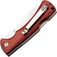 Couteau de poche en bois de pakka, Herbertz