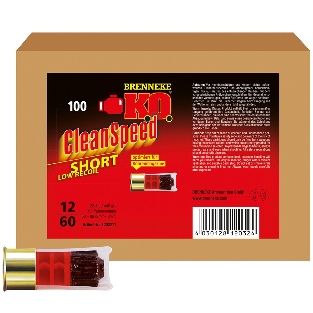 12/60, K.O. Clean Speed Short (28,4gr)
