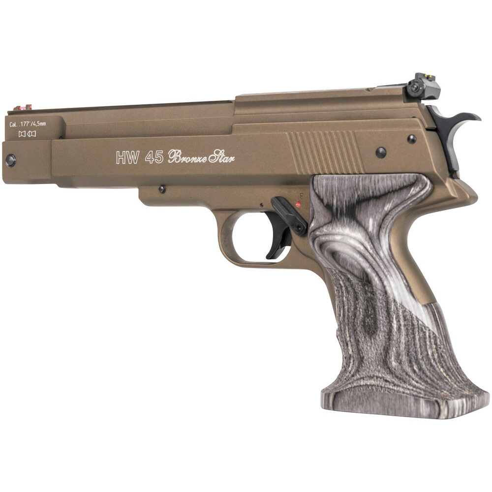 Pistolet à air comprimé HW 45 Bronze Star, Weihrauch Sport