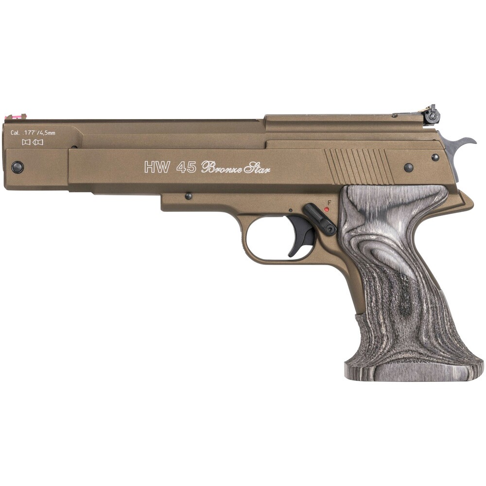 Pistolet à air comprimé HW 45 Bronze Star