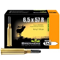 6,5x57R TAG 8,4g/130grs., Brenneke