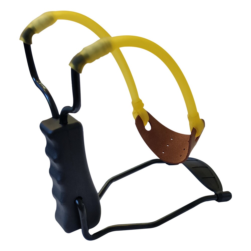 Lance pierre puissant Shoot Again Target métal