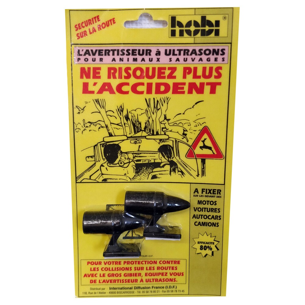 Avertisseur à ultrason pour animaux sauvages Hobi