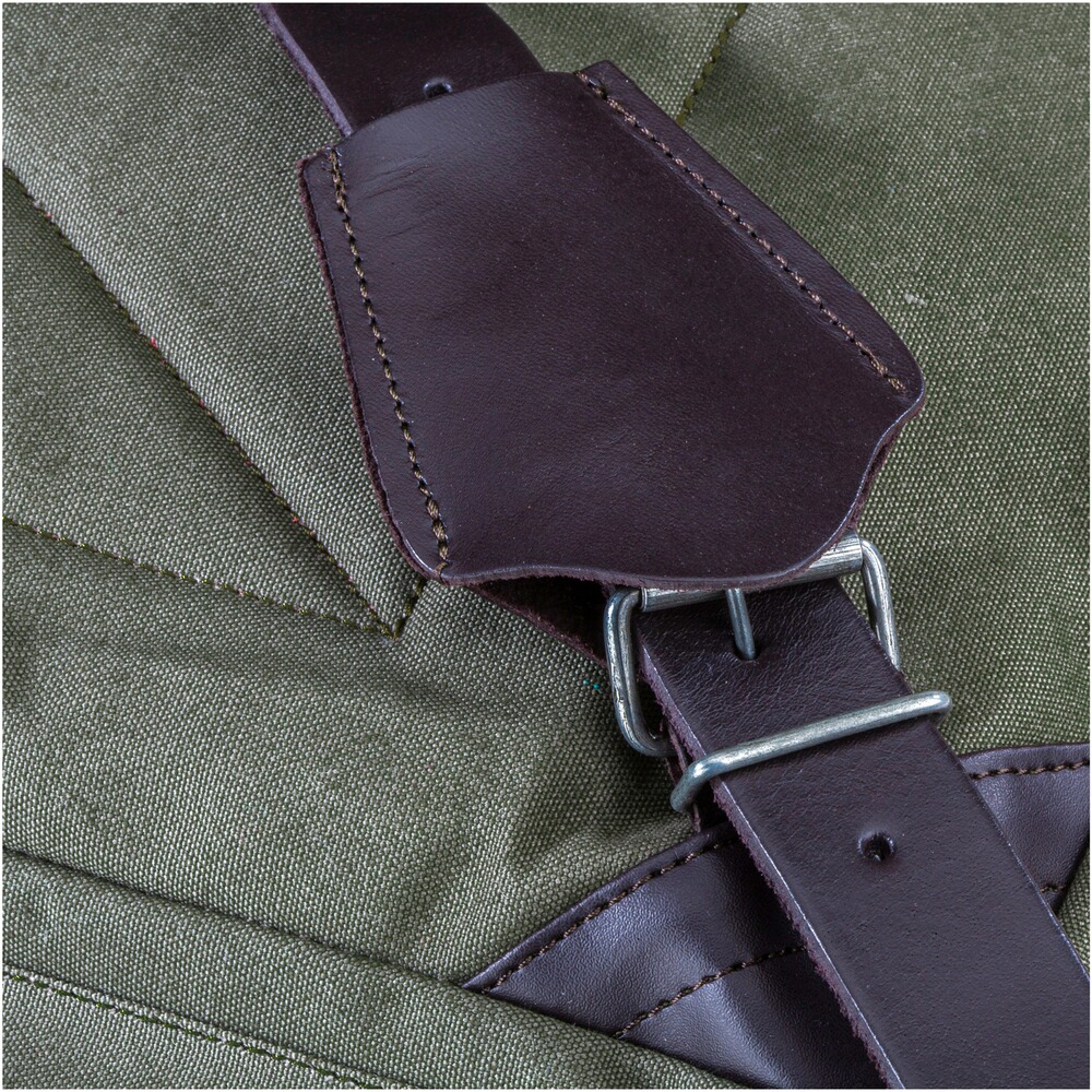 Sac à dos avec empiècements en cuir, Parforce