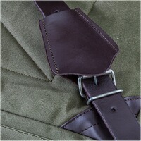 Sac à dos avec empiècements en cuir, Parforce