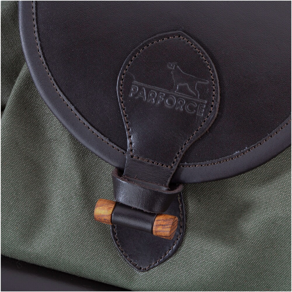 Sac à dos avec empiècements en cuir, Parforce