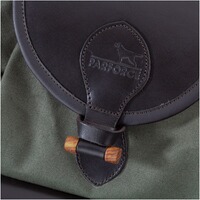 Sac à dos avec empiècements en cuir, Parforce