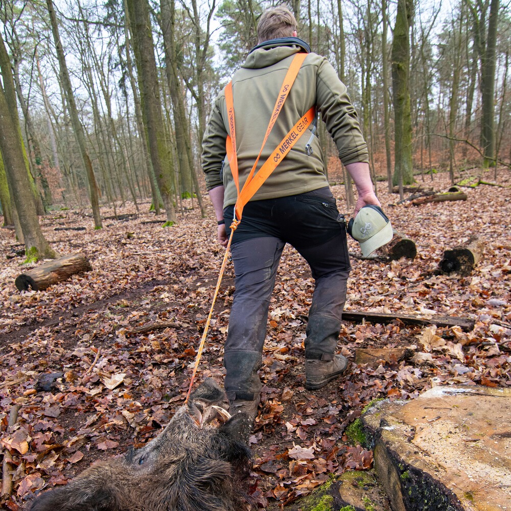 Merkel GEAR Traine gibier, Deer Drag, Merkel Gear