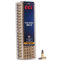 22LR 40grs Subsonic plomb HP boîte de 100, CCI