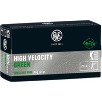 .22 lr. High Velocity Green 1,6g/24,7grs, RWS