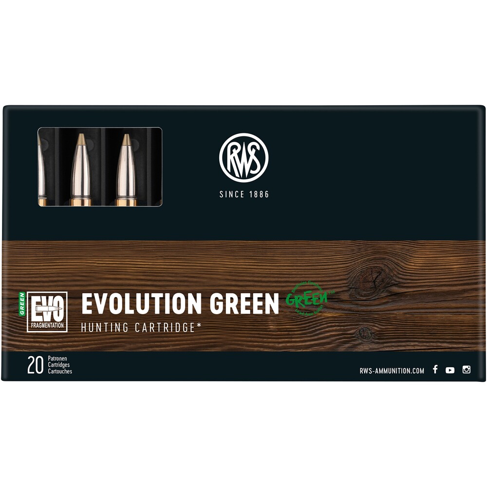 Cartouches 6,5 Creedmoor Evo Green 6,0g/93grs.