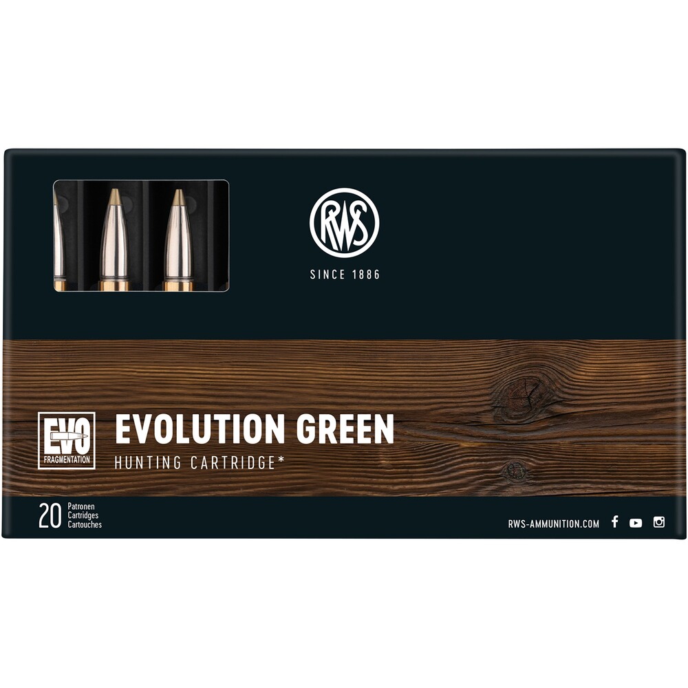 Cartouches 6,5 Creedmoor Evo Green 6,0g/93grs.