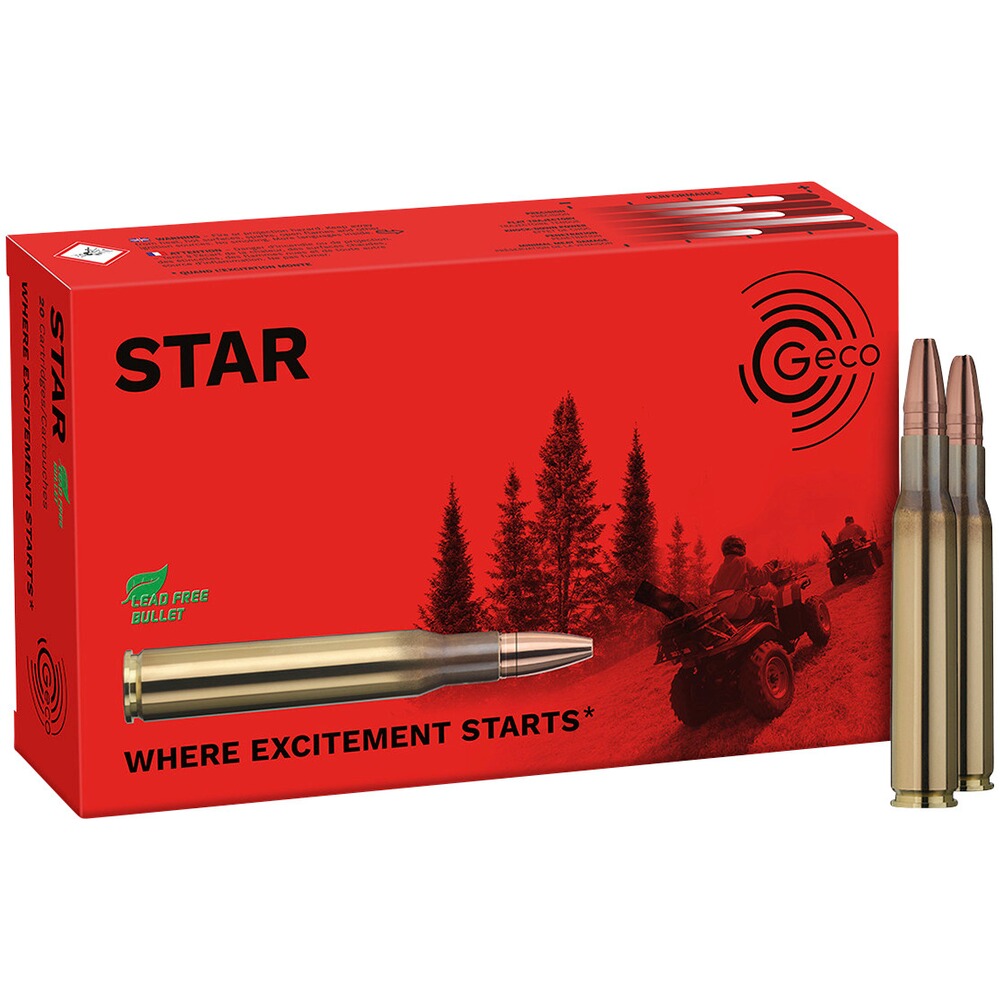 Cartouches .30-06 Spr. Geco Star 10,7g/165grs
