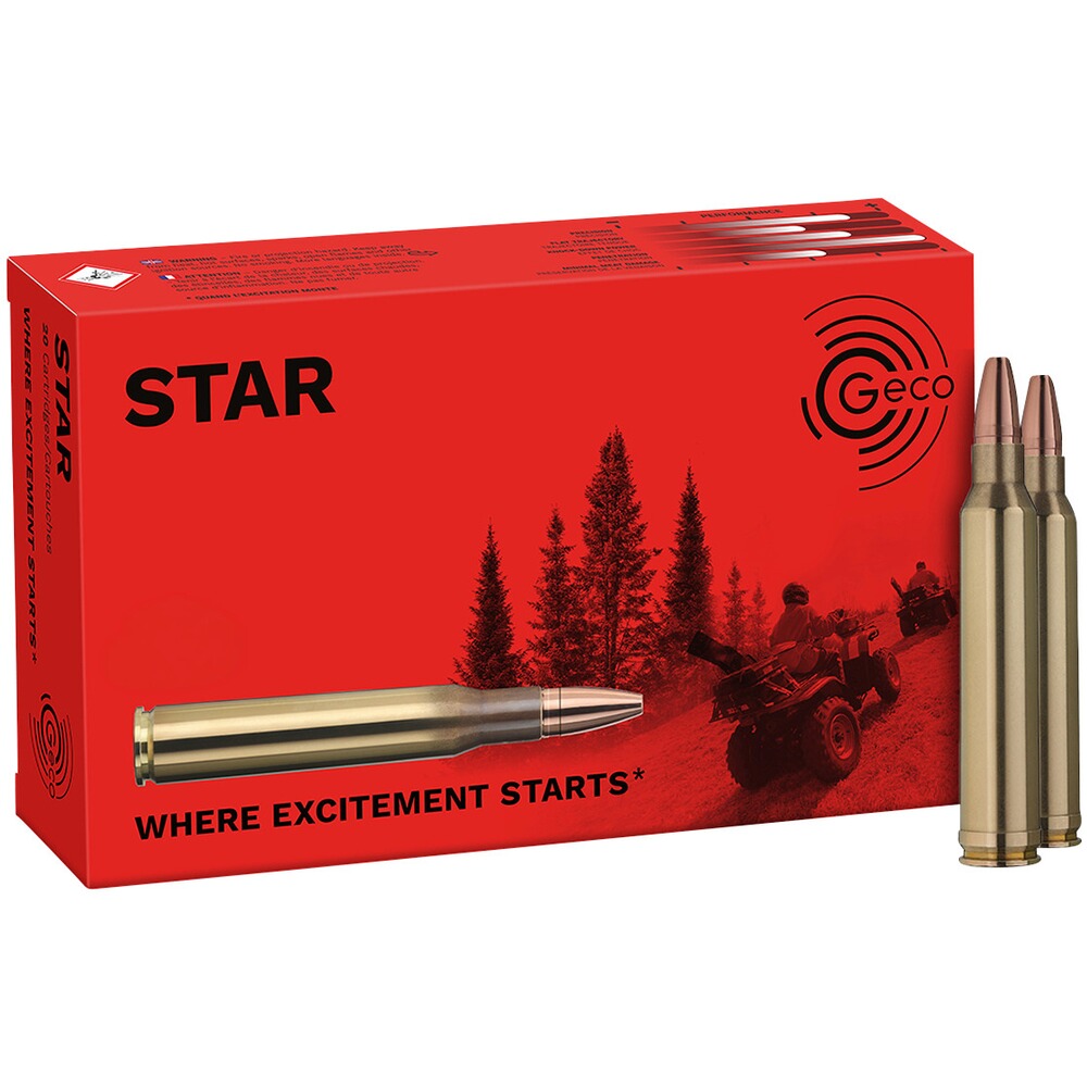 .300 Win. Mag. Geco Star 10,7g/165grs. 10,7g/165grs.