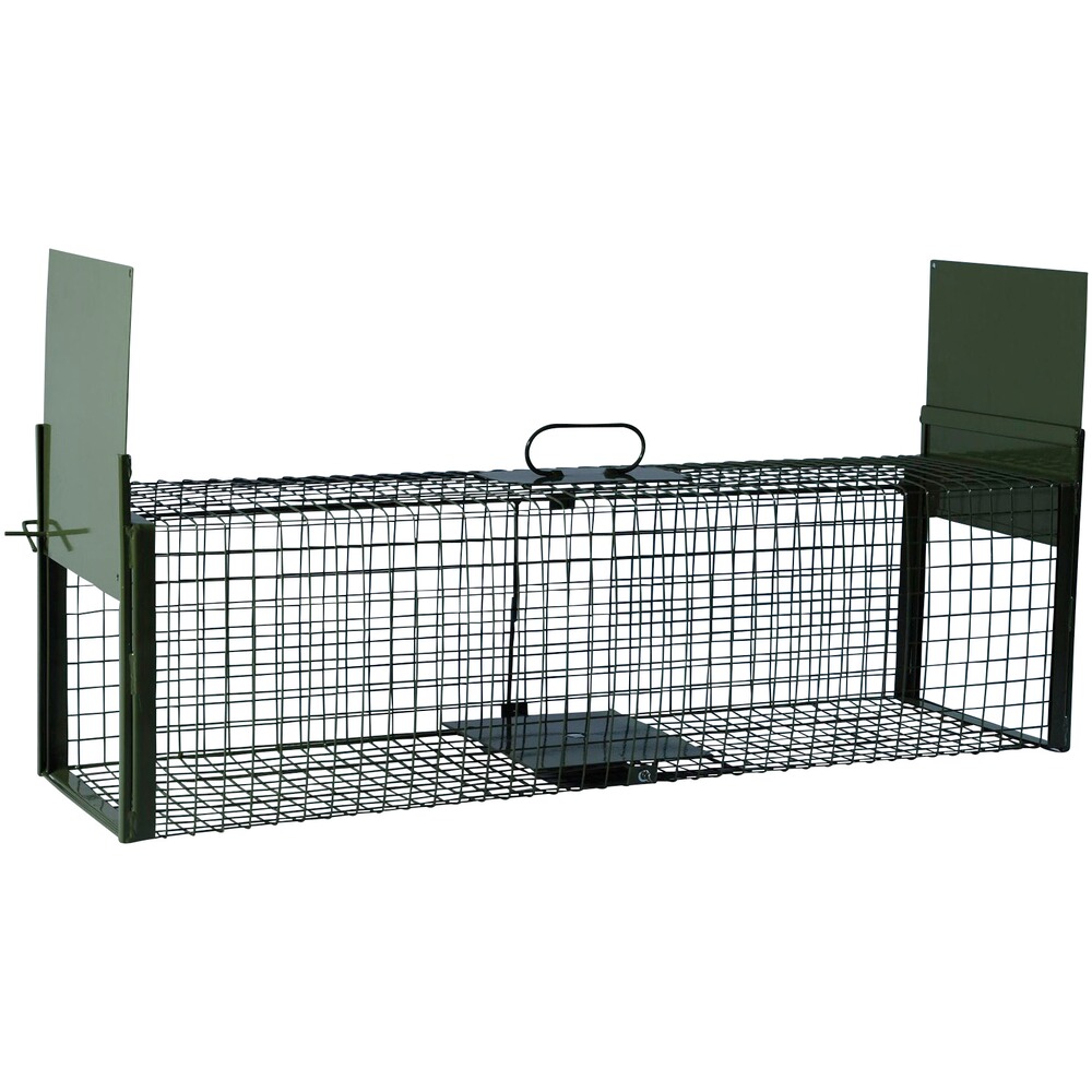 Piège à deux trappes pour attraper vivant