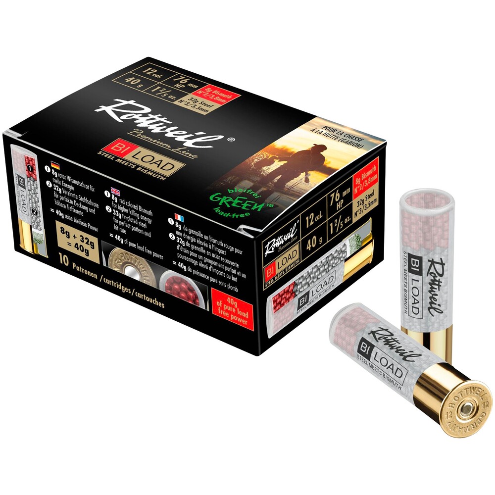 12/76 BI-Load 3,5+3,8mm Magnum 40g