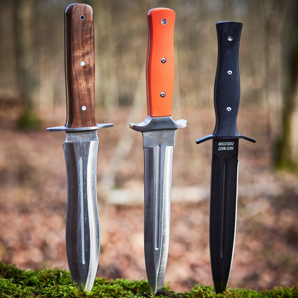 Couteau Sautöter Hatz-Watz Boar Hunter Noyer, Parforce