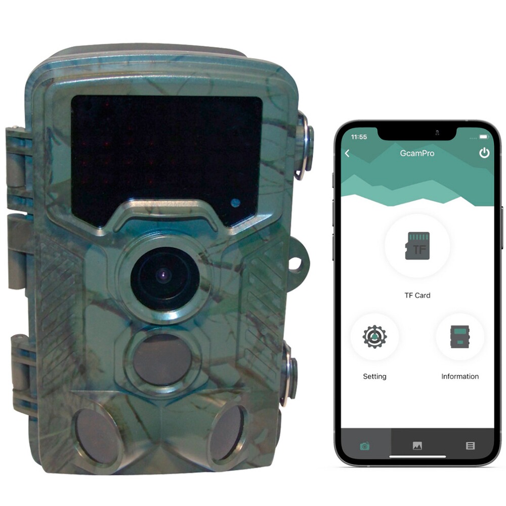 Piège photo WiFi 4K Full HD 20MP, Berger & Schröter