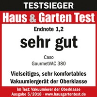 Machine à emballer sous vide GorumetVac 380, CASO