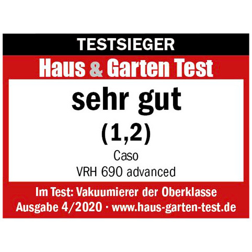 Machine à emballer sous vide VRH 690 advanced, CASO