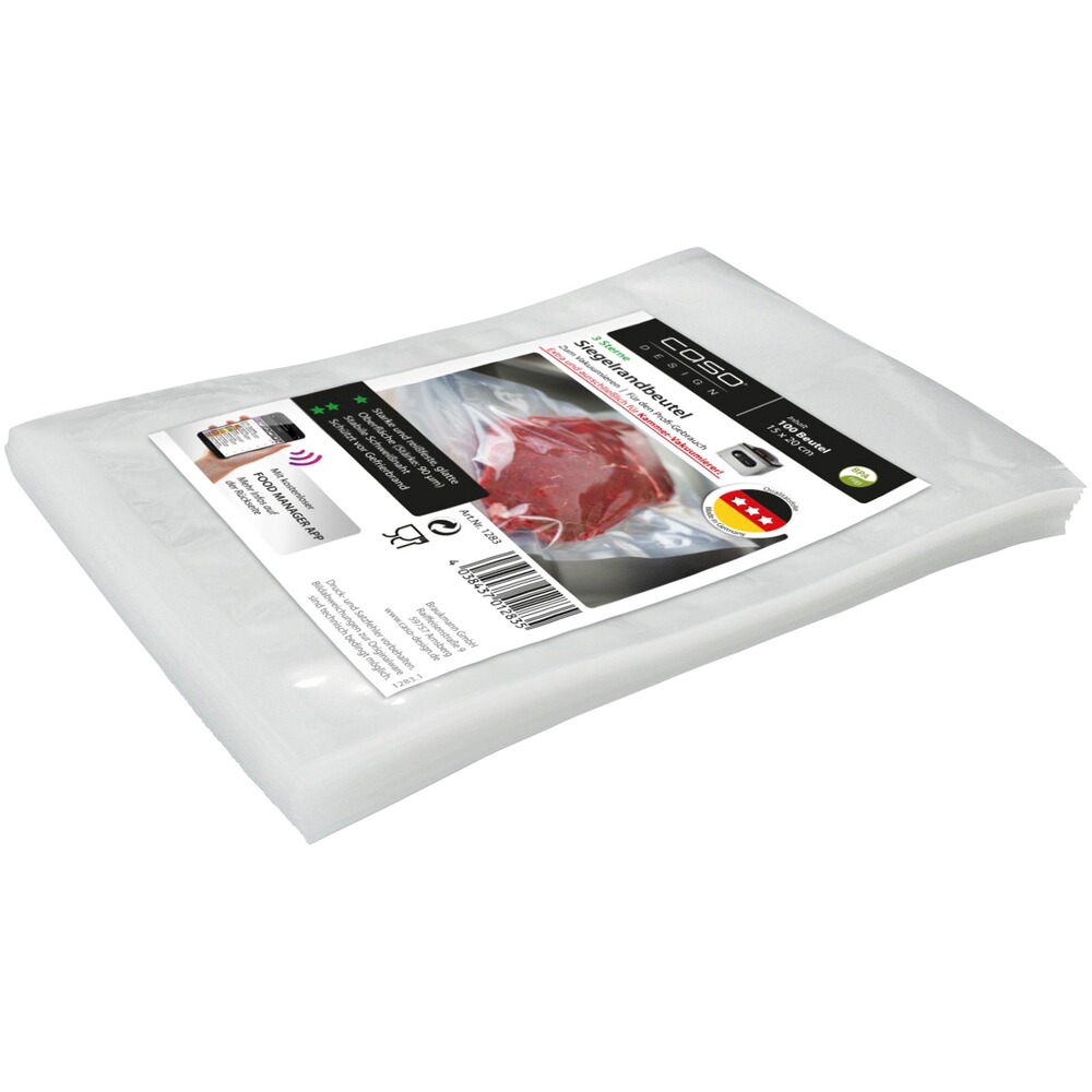 Sachets à bords scellés 100 pièces