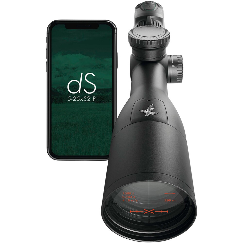 Lunette de visée dS 5-25x52 SR Gen 2 avec rail, Swarovski Optik