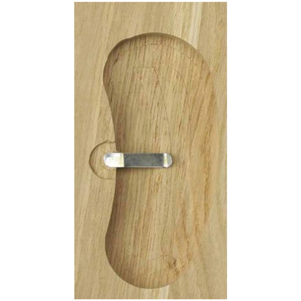 kit de 5 plaques trophées avec pinces et vis