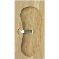 kit de 5 plaques trophées avec pinces et vis