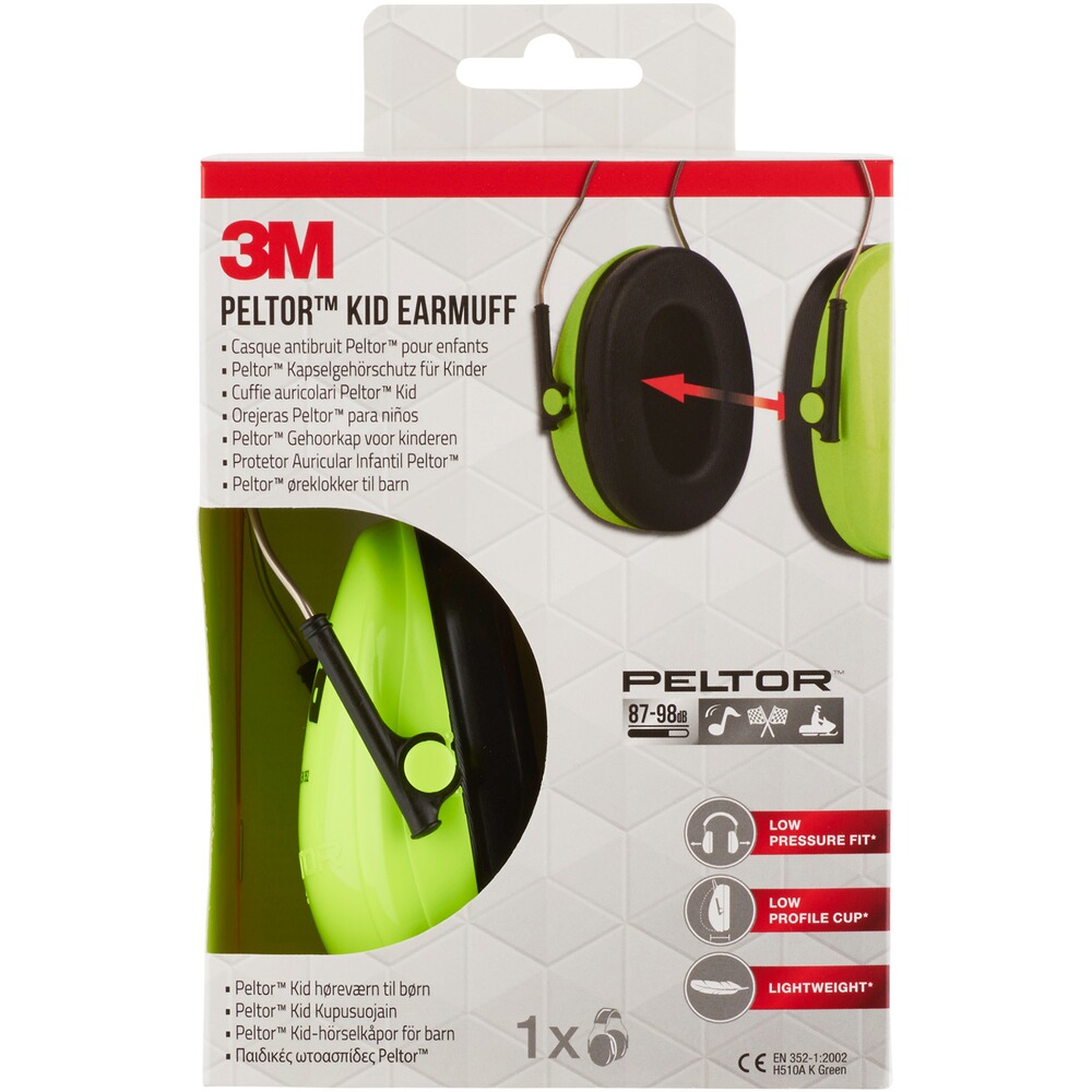 Casque anti-bruit KID H510AK, 3M Peltor