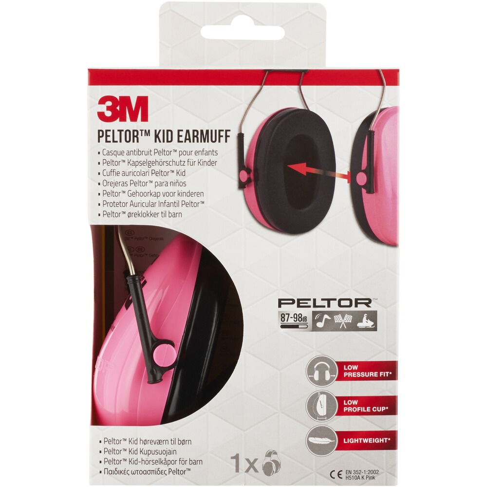 Casque anti-bruit KID H510AK, 3M Peltor