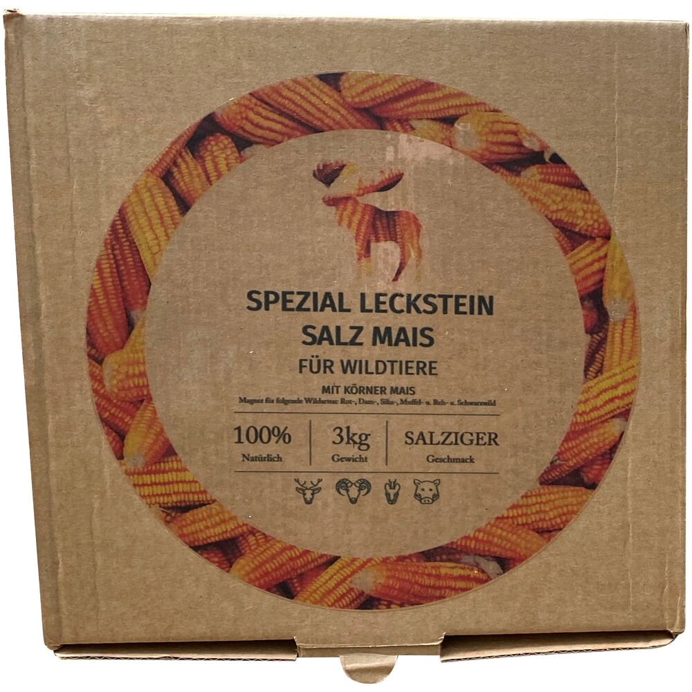 Leckstein spéciale Maïs/Sel, Wildlutscher