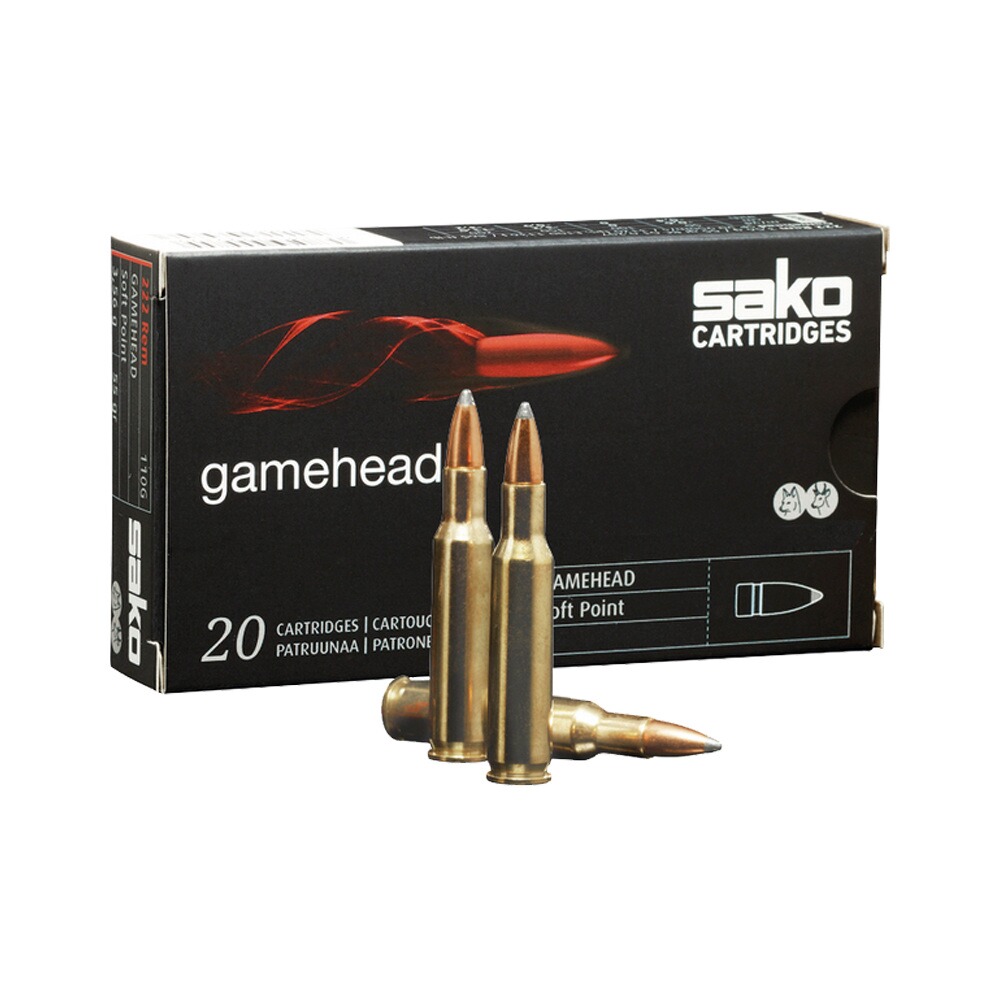 .222 Rem. Gamehead SP 3,56g/55grs