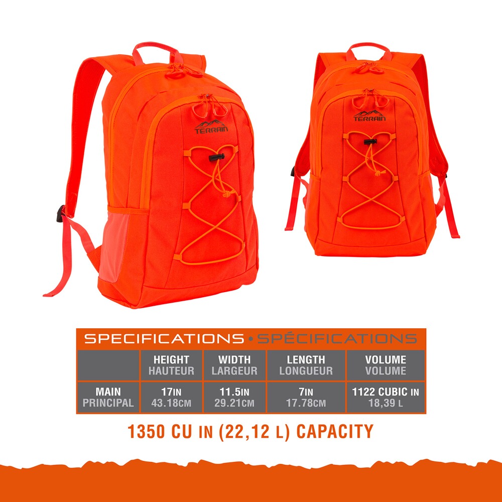 Sac à dos Terrain Tundra Orange, Allen