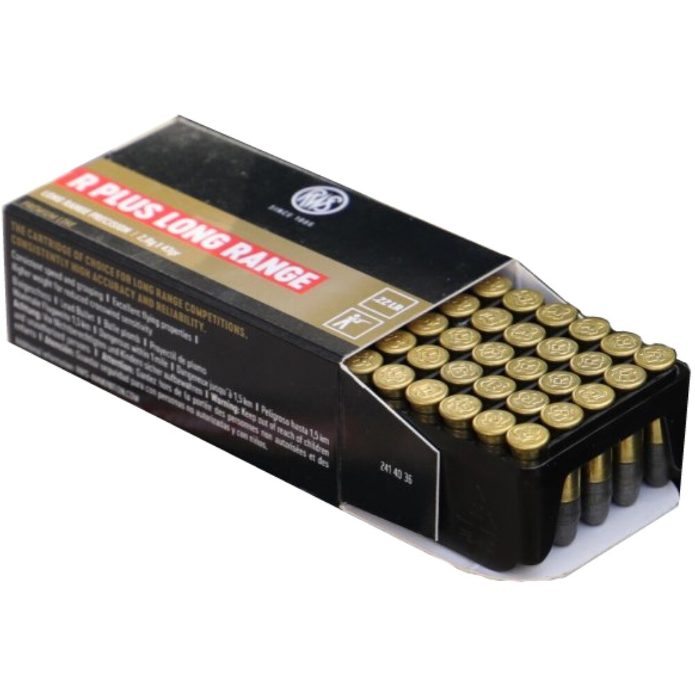 .22 lr. R PLUS Long Range 2,8g/43grs., RWS