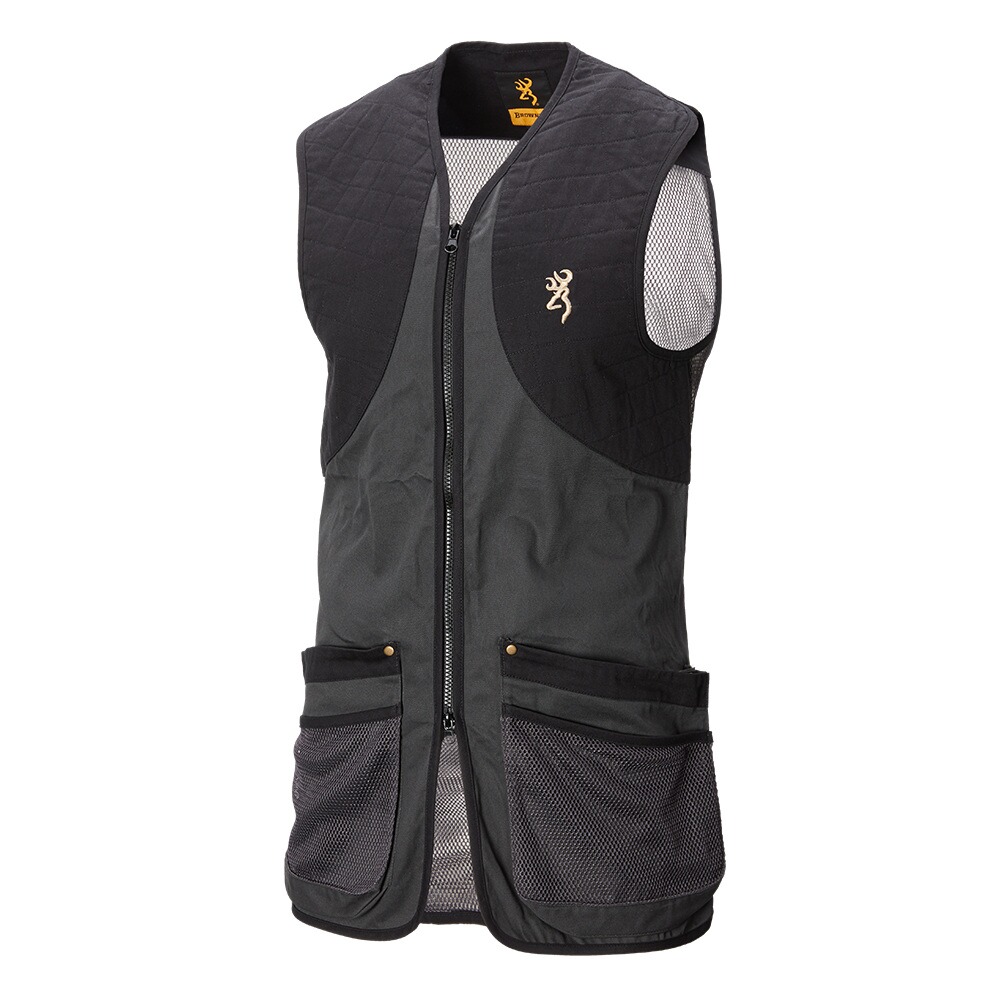 Gilet de Ball Trap Classic anthracite