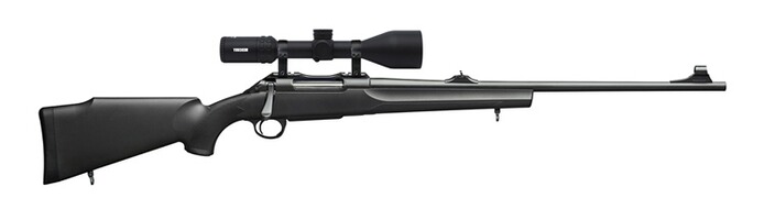 Pack affût Saphire avec lunette 3-12x56i, Mercury