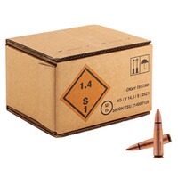 7,62x39 FMJ SSO CIP 124grs8/8.04g