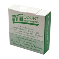 Pastilles autocollantes blanches 15mm pour cible