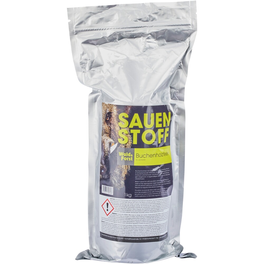 Attractant sangliers à base de goudron de hêtre 1kg, Wald & Forst