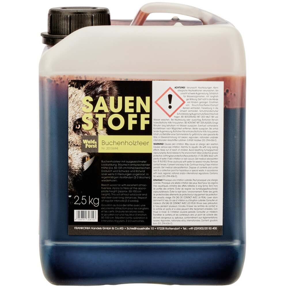 Wald & Forst Attractant sangliers à base de goudron de hêtre