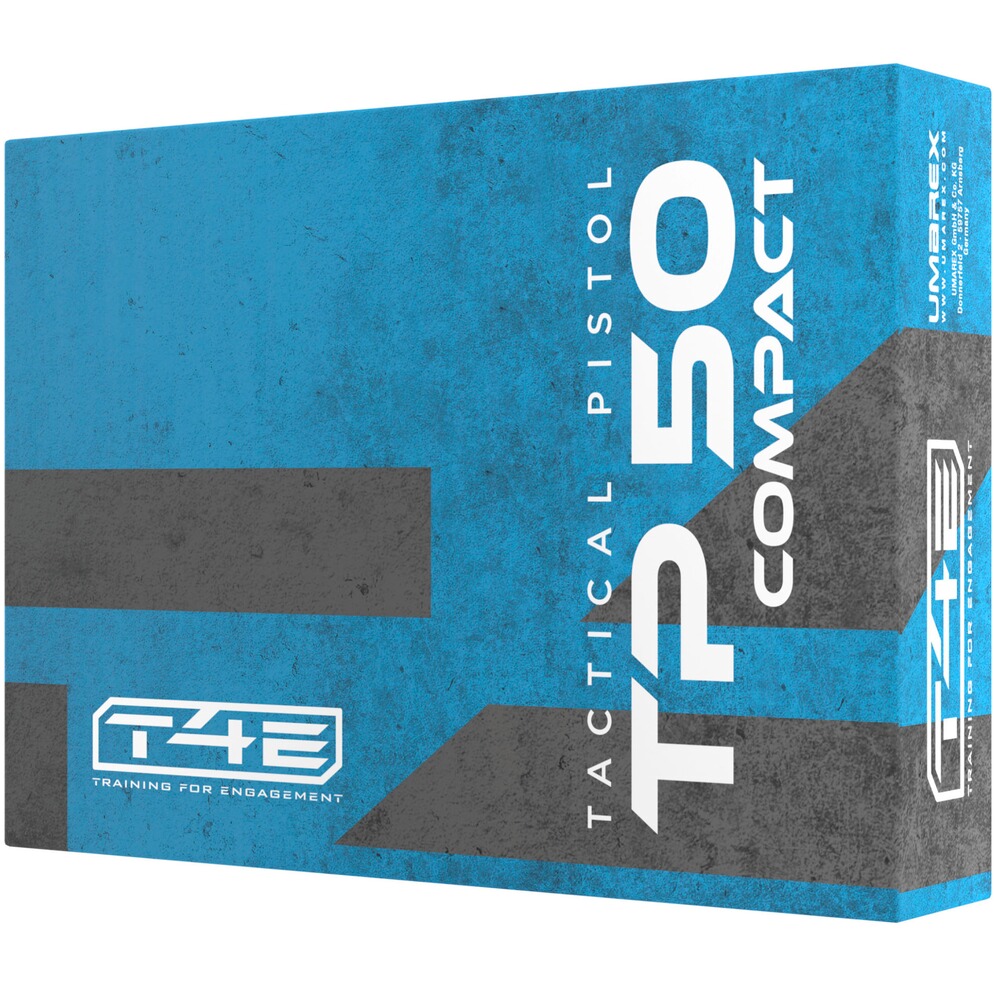 Pack pistolet TP50 Compact .50 11j., T4E
